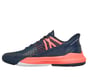 Skechers Slip-ins: Tennis Baseline Bully, NAVY / CORAL, full image number 4