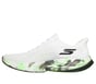 Skechers Slip-ins: Aero Spark - Glow in the Dark, WIT / GROENTE, full image number 4