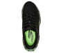Skechers Slip-ins: Aero Burst - Glow in the Dark, BLACK / GREEN, full image number 1