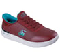 Skechers Slip-ins Snoop Dogg: Snoop Vibez - Snooper Comfortable, BURGUNDY, full image number 3