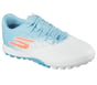 Skechers Razor 1.5 Academy TF, WHITE / TURQUOISE, full image number 3