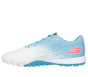 Skechers Razor 1.5 Academy TF, WHITE / TURQUOISE, full image number 4
