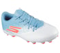 Skechers Razor 1.5 Jr Youth FG, WEISS / TÜRKIS, full image number 3
