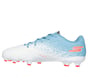 Skechers Razor 1.5 Jr Youth FG, WEISS / TÜRKIS, full image number 4