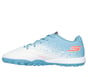 Skechers Razor 1.5 Jr Youth TF, WEISS / TÜRKIS, full image number 4