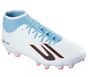 Skechers SKX_2 High Academy FG, WEISS / TÜRKIS, full image number 3