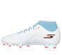 Skechers SKX_2 High Academy FG, WEISS / TÜRKIS, full image number 4