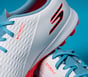 Skechers SKX_2 Club TF, WEISS / TÜRKIS, full image number 5