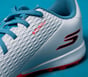 Skechers SKX_2 Jr Youth TF, WEISS / TÜRKIS, full image number 5