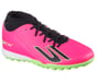 Skechers SKX_2 Jr High Youth TF, PINK / BLACK, full image number 3