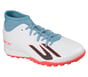Skechers SKX_2 Jr High Youth TF, WHITE / TURQUOISE, full image number 3