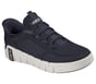 Skechers Slip-ins: SK-Flex, NAVY / ORANGE, full image number 3