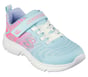 Skechers GO RUN 650 - Fierce Flash, AQUA / ROSE, full image number 3