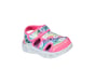 Heart Lights Sandal - Cutie Clouds, ROSA CALIENTE / MULTI, full image number 3