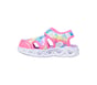 Heart Lights Sandal - Cutie Clouds, ROSA CALIENTE / MULTI, full image number 4