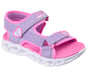 S-Lights: Heart Lights Sandal - Sugar Sparks, VIOLETT / ROSA, full image number 3