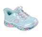Skechers Slip-ins: Play Scene - Glitter Dreams, BLEU CLAIR / MULTI, full image number 3