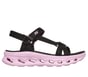 GO WALK Glide-Step 2.0 Sandal - Core Walk, BLACK / PINK, full image number 0