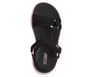 GO WALK Glide-Step 2.0 Sandal - Core Walk, BLACK / PINK, full image number 1