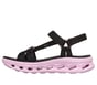 GO WALK Glide-Step 2.0 Sandal - Core Walk, BLACK / PINK, full image number 4