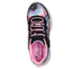 Flutter Heart Lights - Groovy Swirl, BLACK / PINK, full image number 1