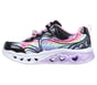 Flutter Heart Lights - Groovy Swirl, BLACK / PINK, full image number 4