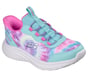 Skechers Slip-ins: Bounder Pro - Rainbow Rush, TURQUOISE / MULTI, full image number 3