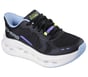 Skechers Slip-ins: Max Cushioning Glide-Step - Smooth Soles, NOIR / BLEU, full image number 3