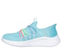 Skechers Slip-ins: Ultra Flex 3.0 - Bungee Fun, AQUA / MULTI, full image number 4