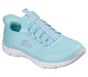 Skechers Slip-ins: Summits, TURQUOISE, full image number 1
