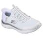Skechers Slip-ins: Summits, WHITE / SILVER, full image number 3