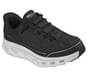 Skechers Slip-ins: GO WALK Glide-Step 2.0 - Cozy Fit, BLACK, full image number 3