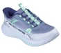 Skechers Slip-ins: Wave 92 - Sparkle Sprint, LIGHT BLUE / MULTI, full image number 3