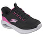 Skechers Slip-ins: Microspec Max Velocity - Jump Pop, BLACK / MULTI, full image number 3