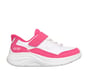 Skechers Slip-ins: Comfy Sprints - Cozy Fit, BLANC / ROSE FLUO, full image number 0
