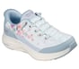 Skechers Slip-ins: Contour Foam - Cozy Fit Gentle Bloom, BLUE, full image number 3