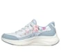 Skechers Slip-ins: Contour Foam - Cozy Fit Gentle Bloom, BLUE, full image number 4