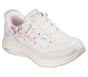 Skechers Slip-ins: Contour Foam - Cozy Fit Gentle Bloom, WHITE, full image number 3