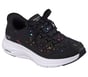 Skechers Slip-ins: Contour Foam - Paint Splatter, BLACK / MULTI, full image number 3