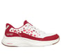 Skechers Slip-ins: Contour Foam - Cozy Fit Heartclub, WHITE / RED, full image number 0
