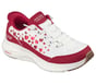 Skechers Slip-ins: Contour Foam - Cozy Fit Heartclub, WHITE / RED, full image number 3