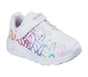 Skechers x JGoldcrown: UNO Lite - Metallic Shine, WHITE / MULTI, full image number 3