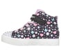 Twinkle Toes: Heart Steps - Beaded Charm, BLACK / MULTI, full image number 4