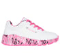 Skechers x JGoldcrown: Uno Lite - Lovely Luv, WHITE / HOT PINK, full image number 0