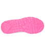 Skechers x JGoldcrown: Uno Lite - Lovely Luv, WHITE / HOT PINK, full image number 2