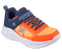 Skechers Meteor-Lights - Krendox, NAVY / ORANGE, full image number 3