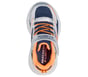 Skechers Meteor-Lights - Glow-Strider, SILVER / ORANGE, full image number 1