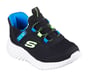 Skechers Slip-ins: Bounder - Brisk-Burst, BLACK / LIME, full image number 3