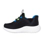 Skechers Slip-ins: Bounder - Brisk-Burst, BLACK / LIME, full image number 4