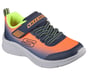 Microspec - Zorva, ORANGE / BLEU MARINE, full image number 3